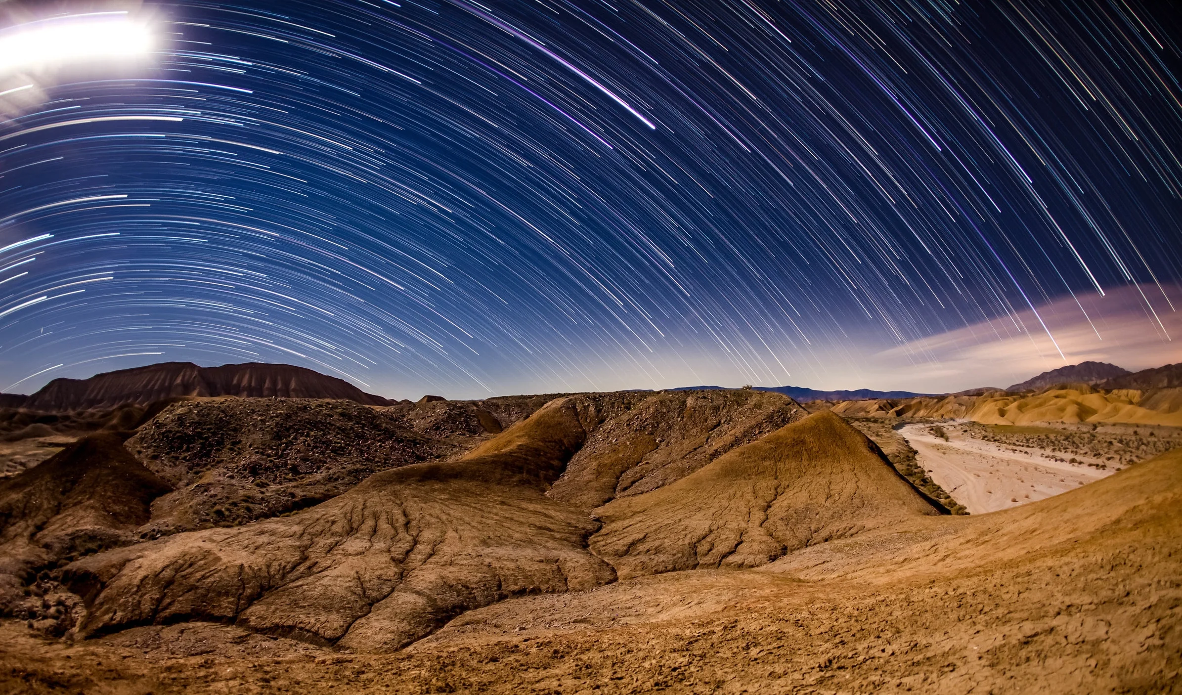 Anza Borrego Moonrise