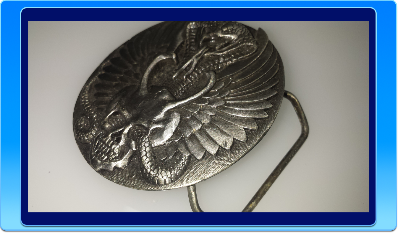 Pewter Belt Buckle