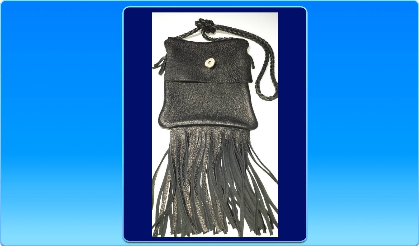 Buffalo Hide Medicine Bag