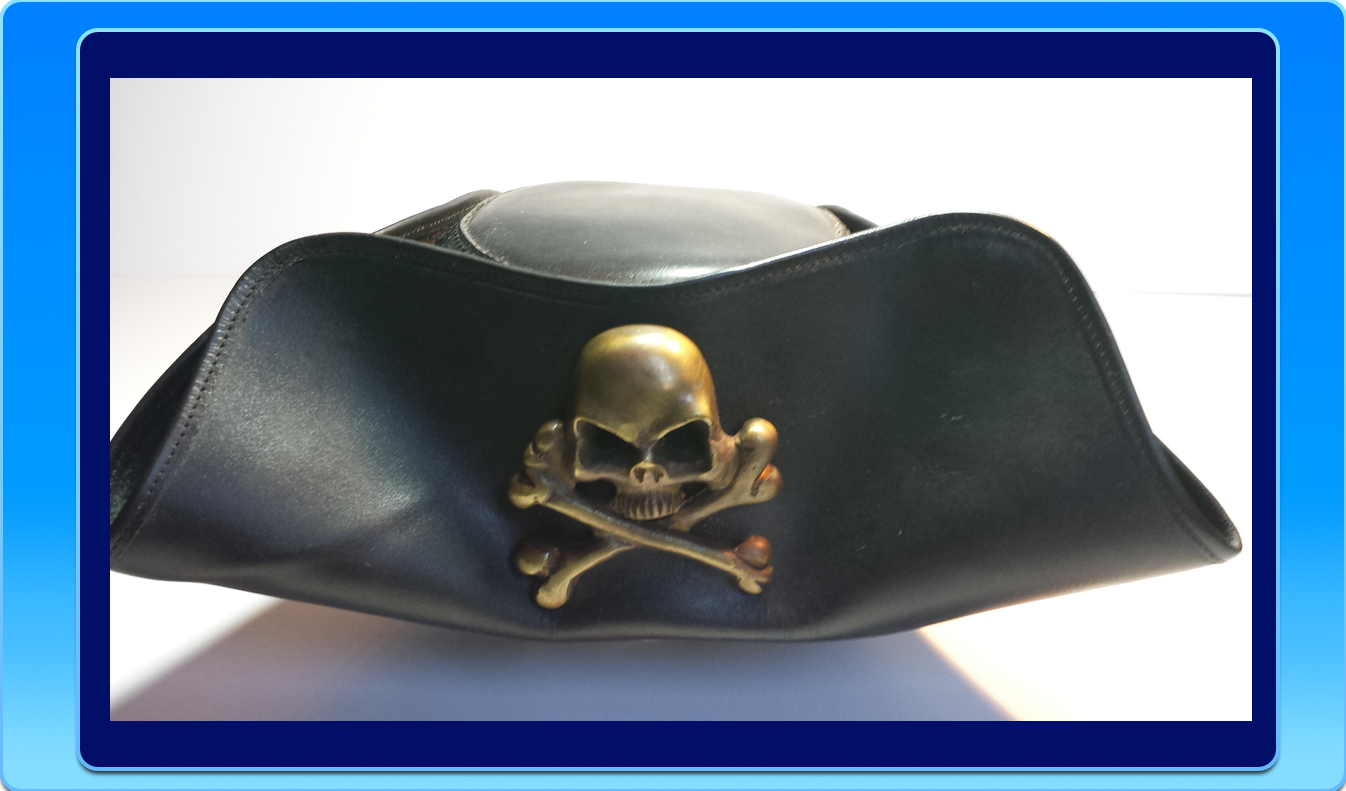 Leather Pirate Hat