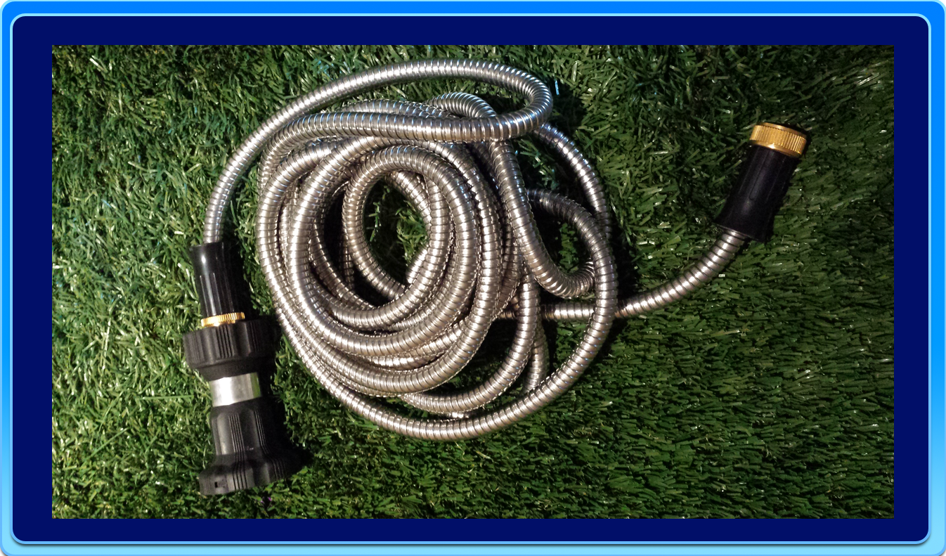 Outdoor Stainless Steel Garden Hose