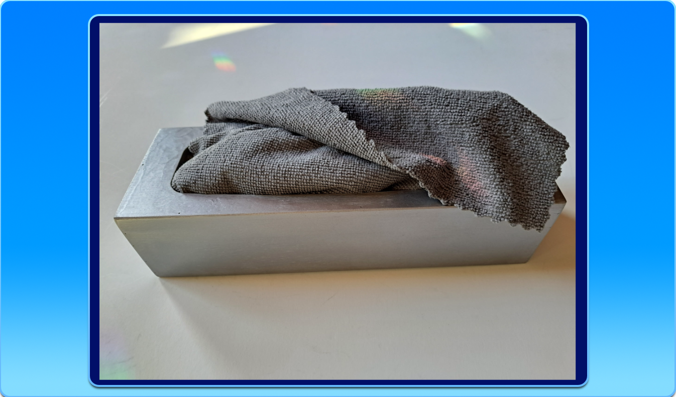 12"x12" Grey Microfiber Cleaning Towels