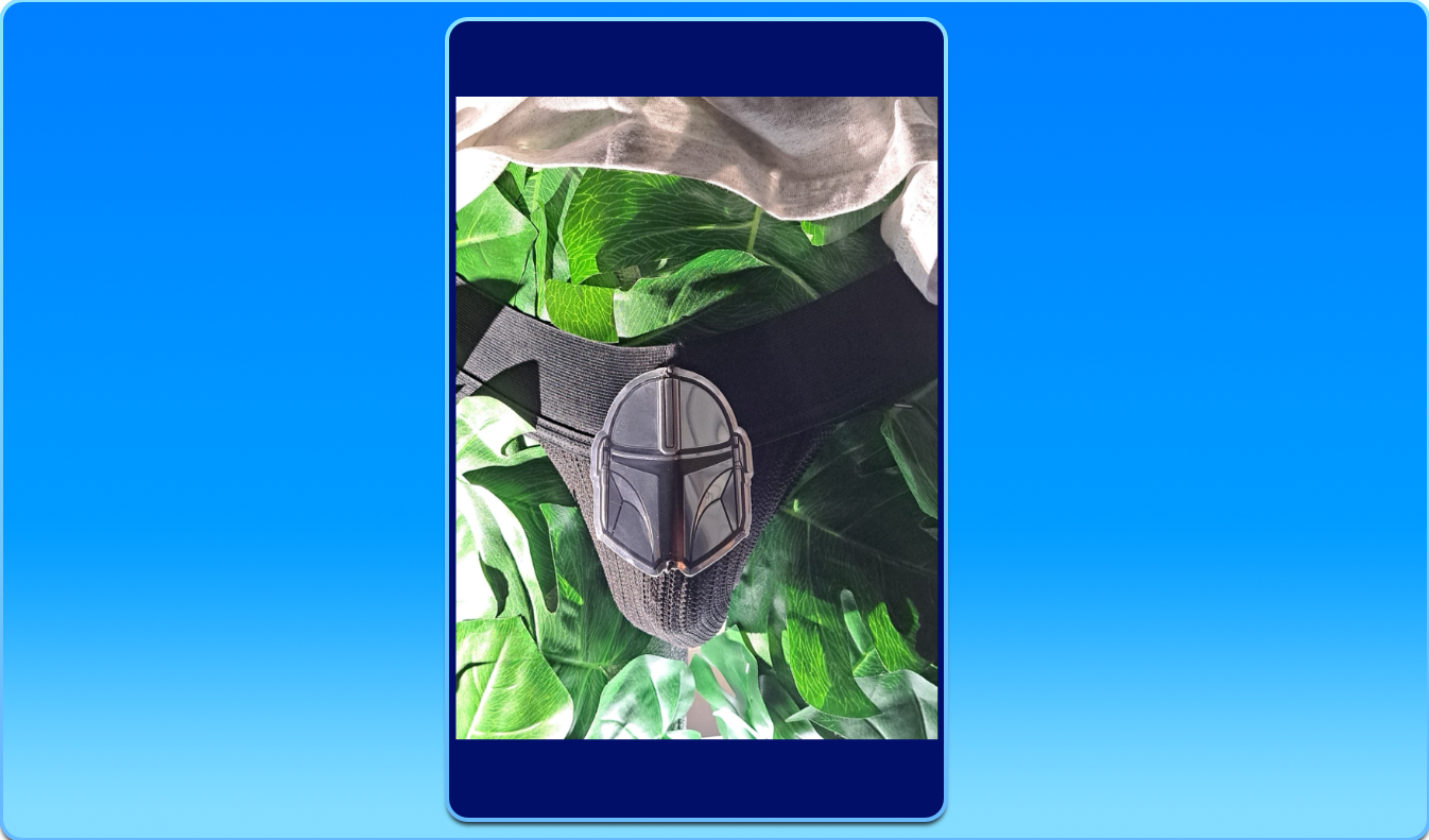 Black Jockstrap with Aluminum Logo