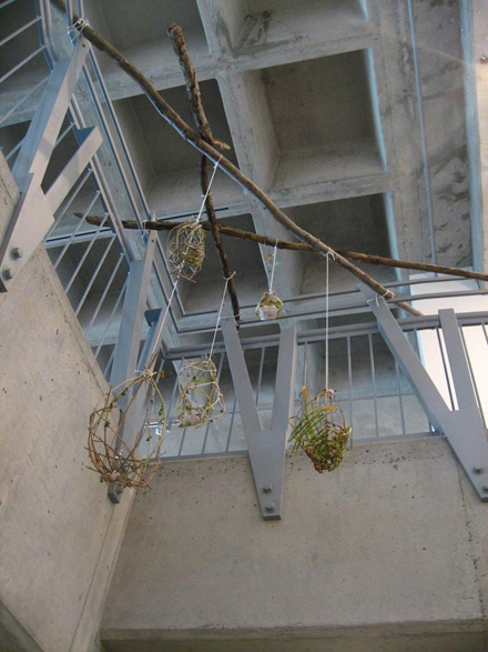Arts Practice and Theory (Spring 2012) - Found Materials Bower Project