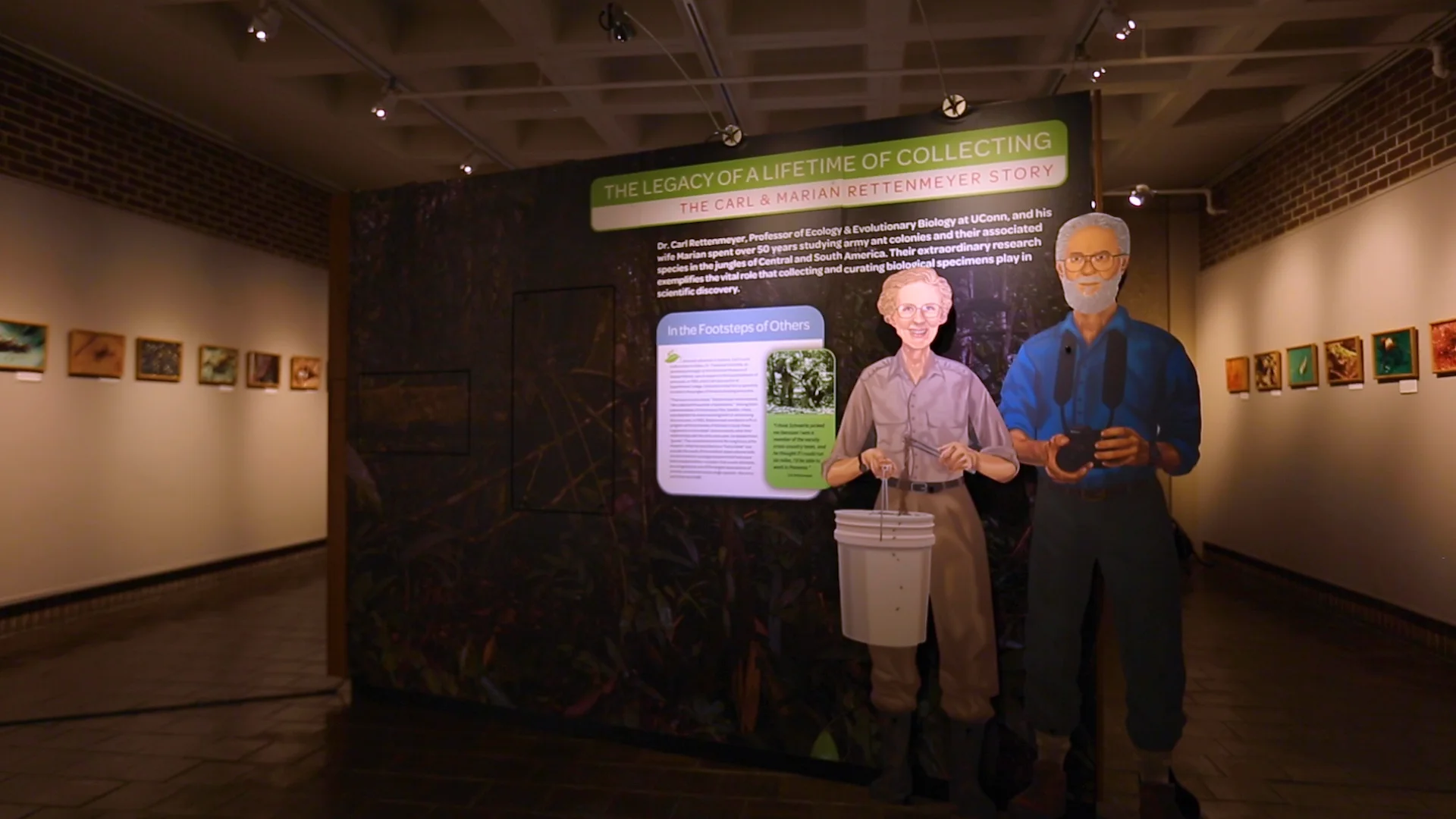 Carl and Marian Rettenmeyer Welcome You to the Exhibit