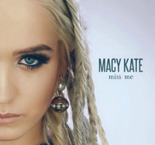 Designed Album Artwork for Macy Kate single "Miss Me"