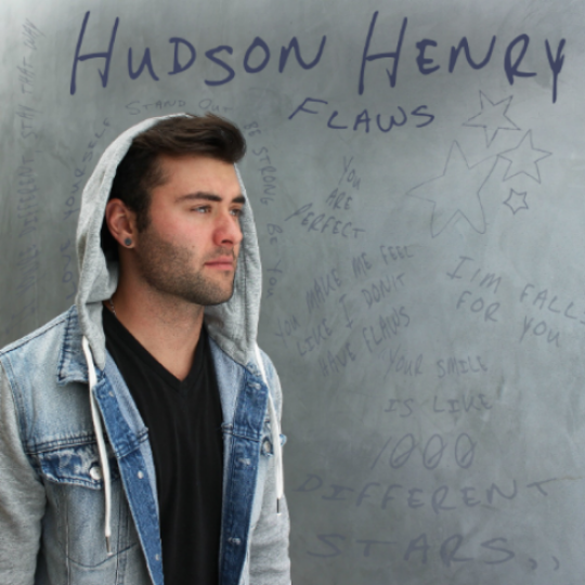 Designed Album Artwork for Hudson Henry EP "Flaws"