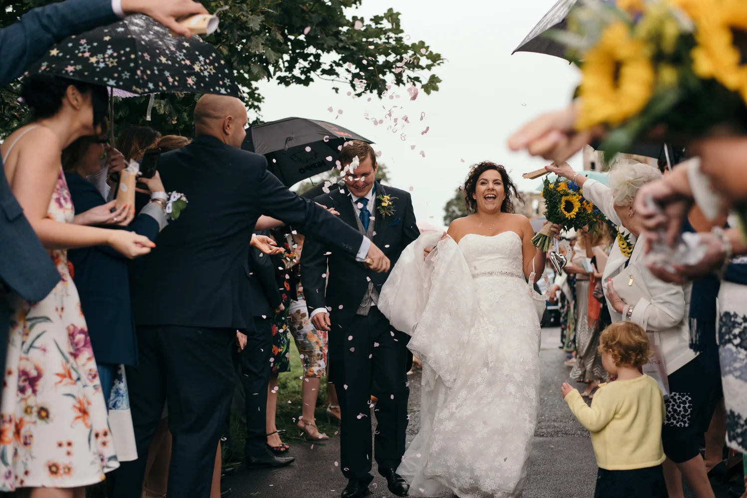 Bride and Groom confetti