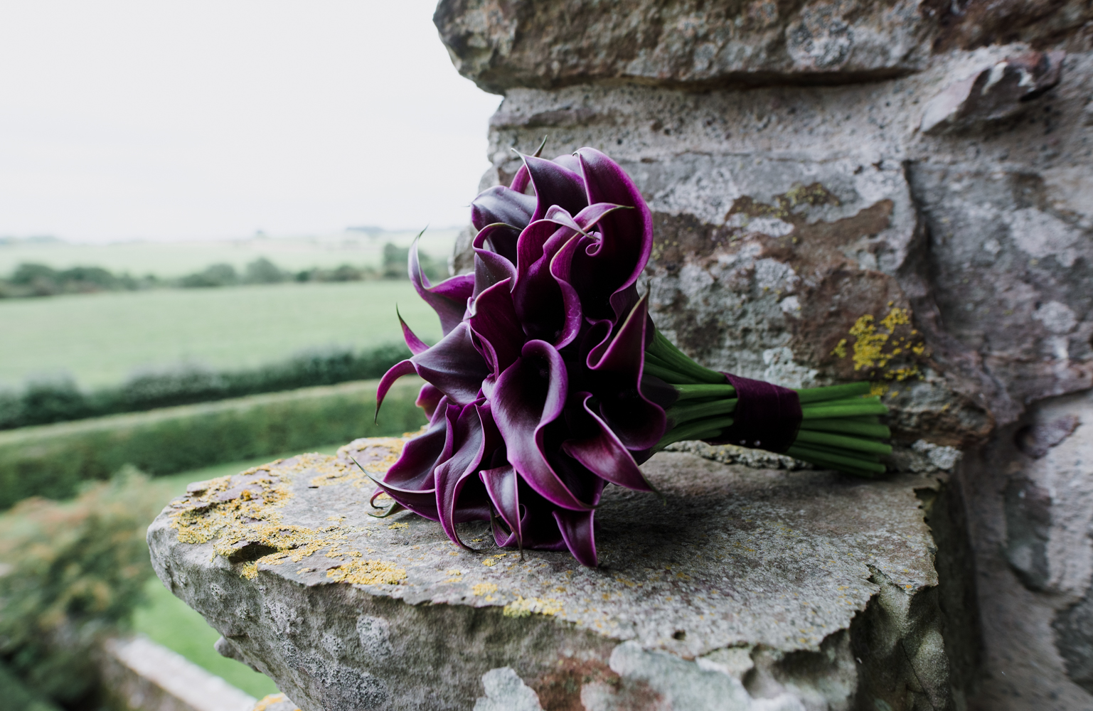 The brides amazing bouquet all ready