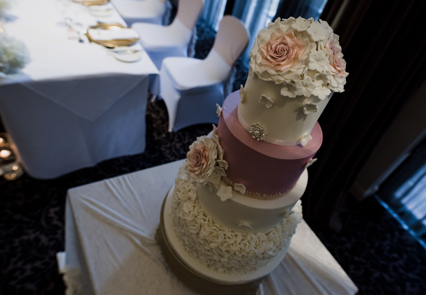 The wedding cake