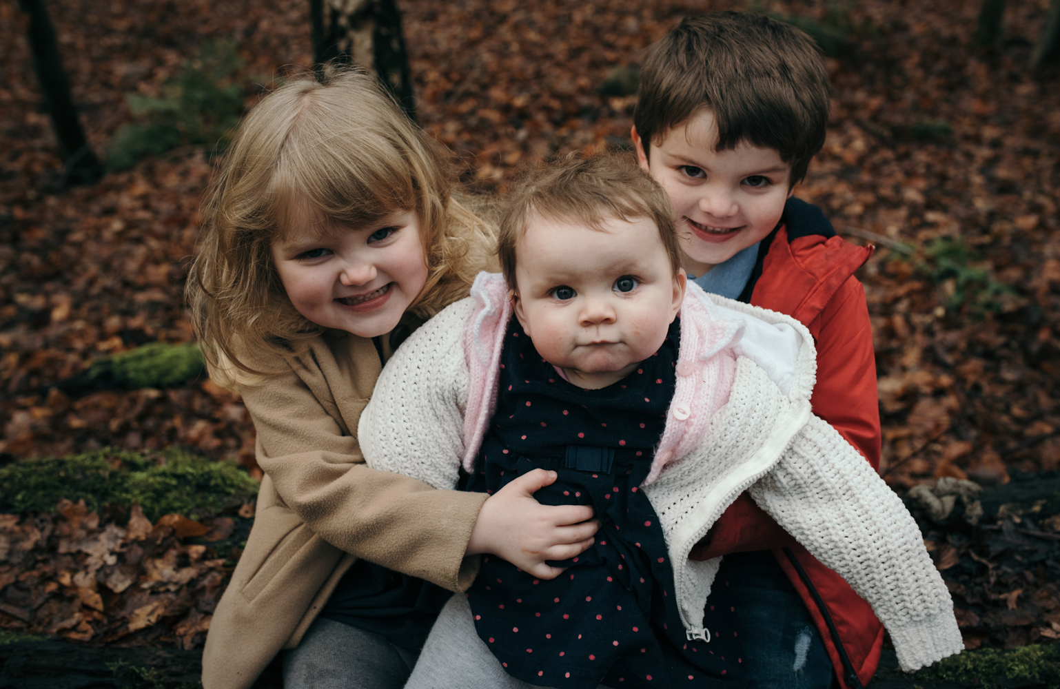 Portrait of the three kids together