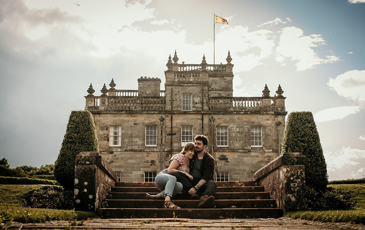 A  Pre shoot for Jodie and Rob at Kinmount House Dumfries