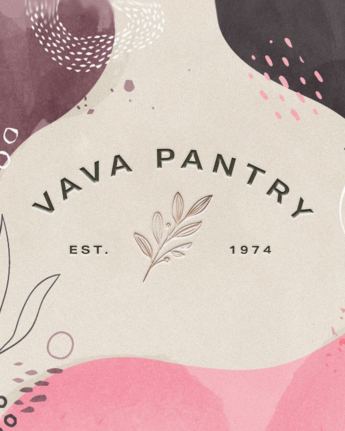 Brand Identity for @vavapantry 
Spanning over 3 generations since 1974. Recognised for their value of accessible, high quality, nourishing, plant-based foods.
#branding #brand #brandidentity #design #graphicdesign #logo