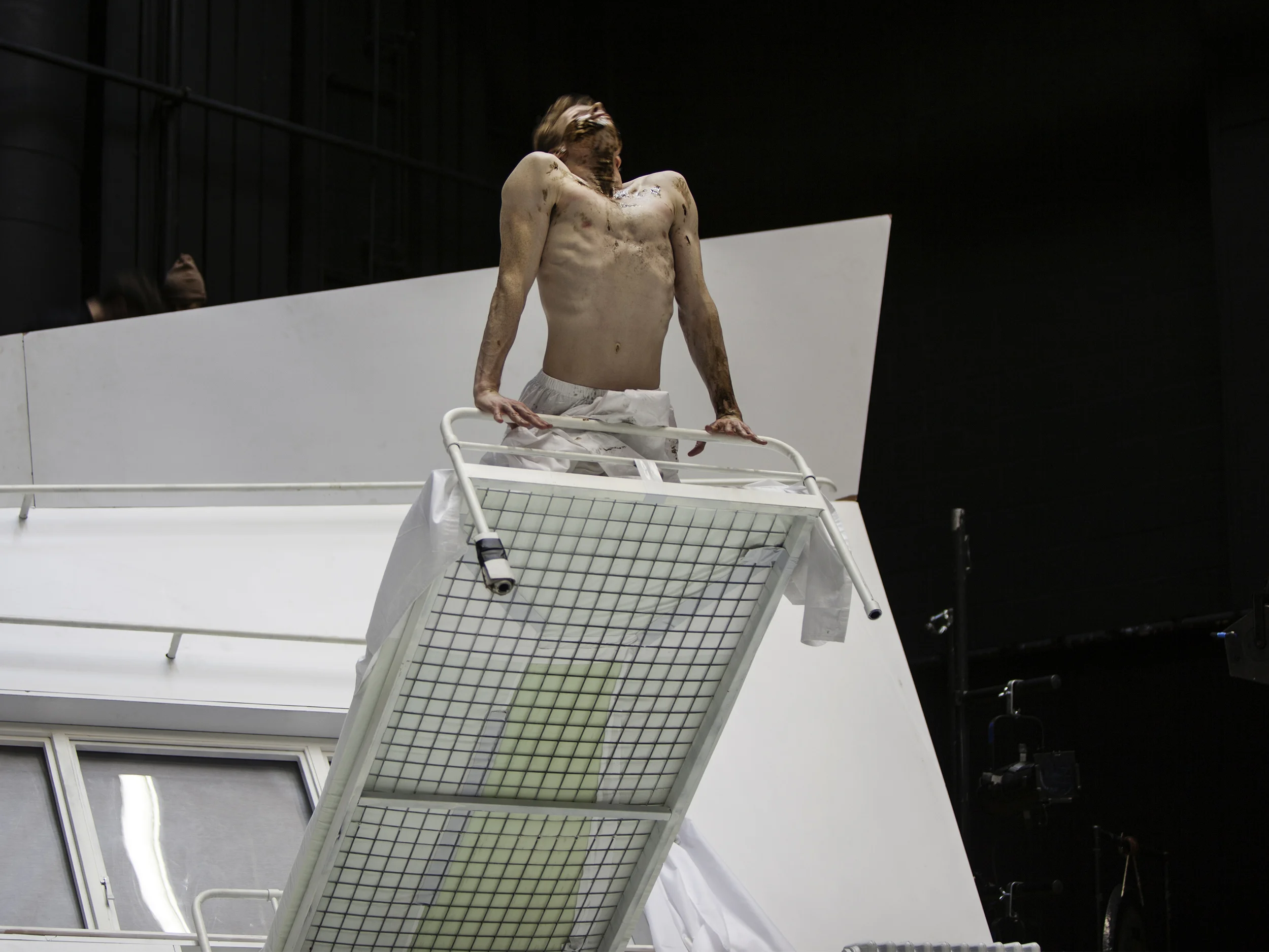 Edward Watson in Arthur Pita's dance/drama 'Metamorphosis', The Royal Opera House.