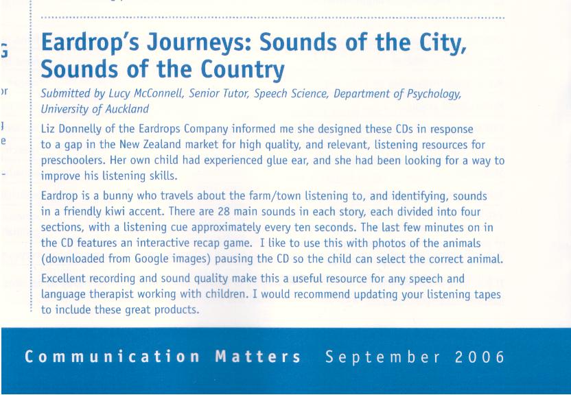 Communication Matters