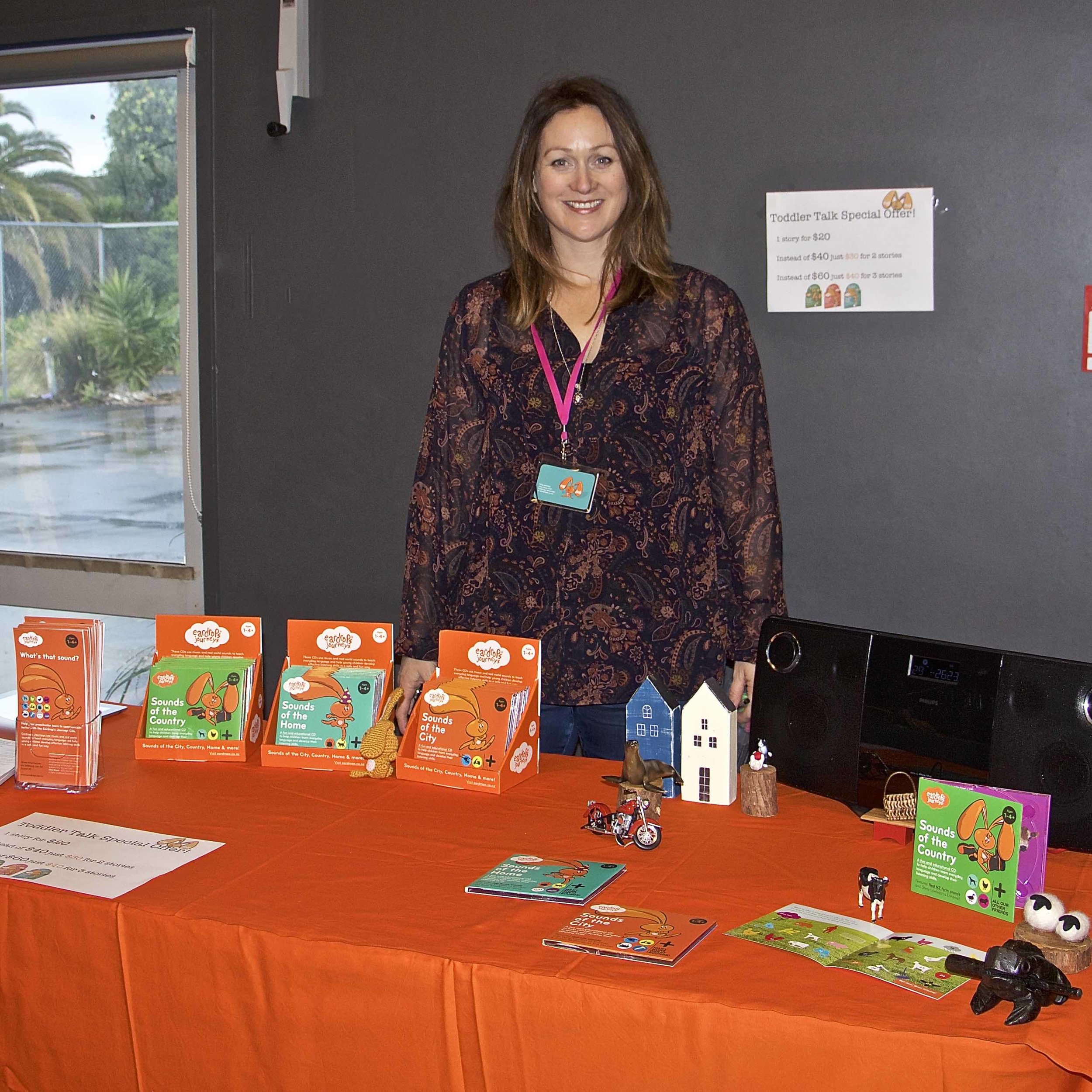Liz Donnelly at Toddler Talk expo