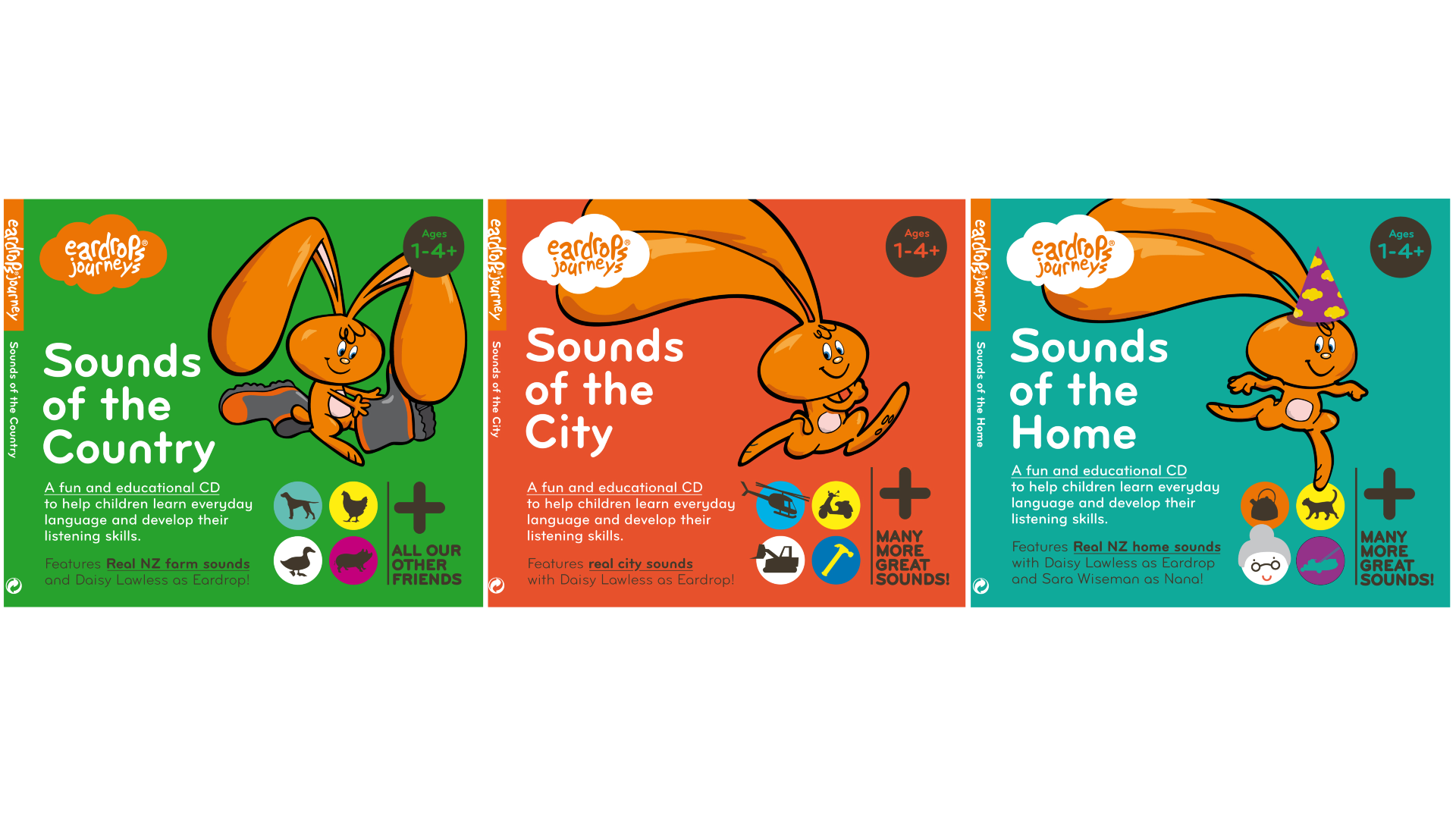 Eardrops original English language 3 stories download bundle!