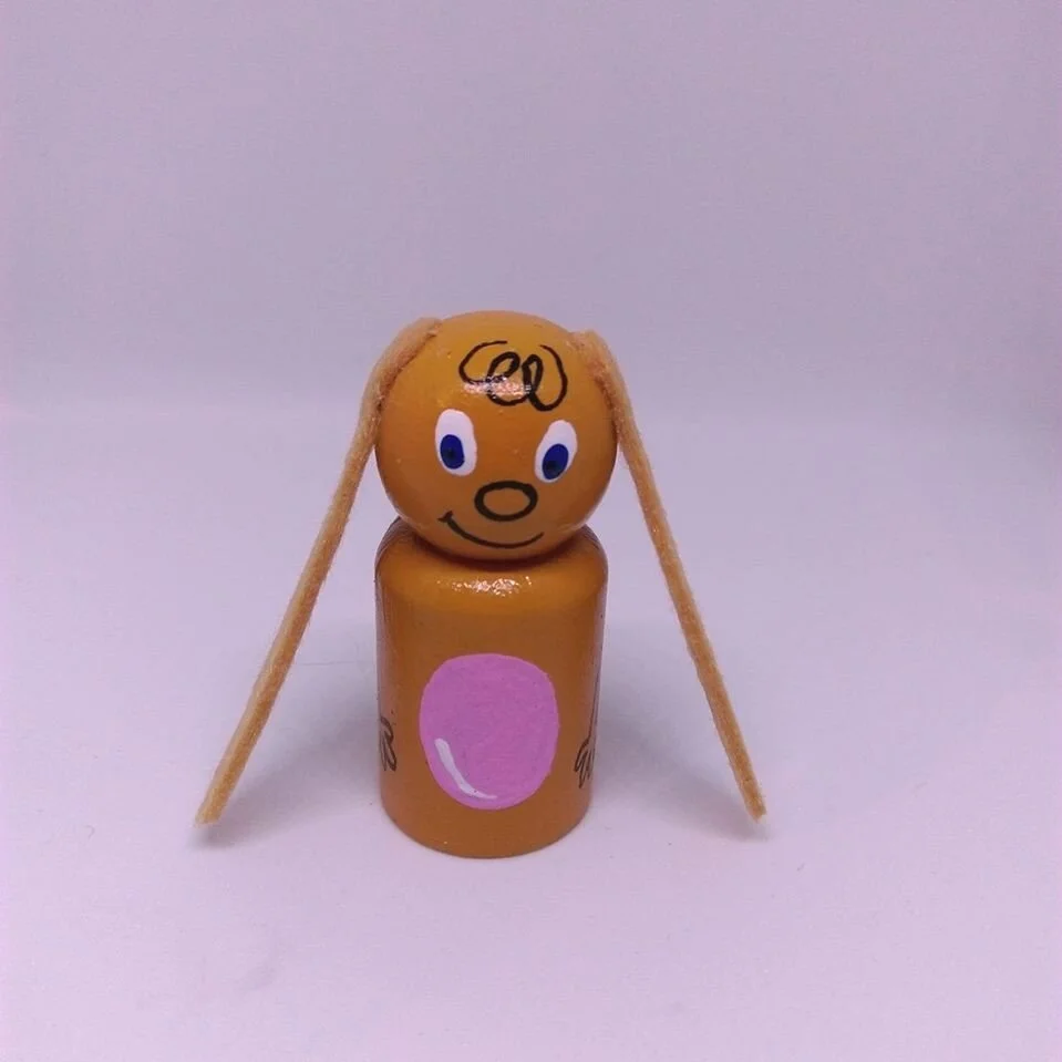 Eardrop rāpeti peg doll FREE with triple pack orders while stocks last. Hand crafted by  Sarah McAlpine !