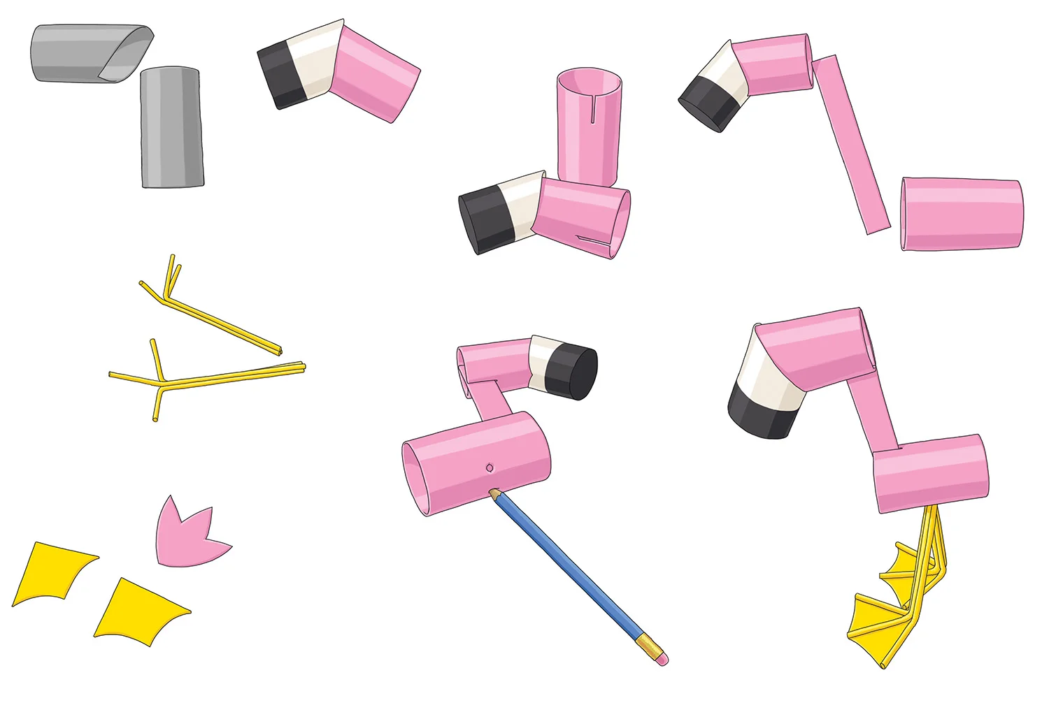 FLAMINGO - STEP BY STEP