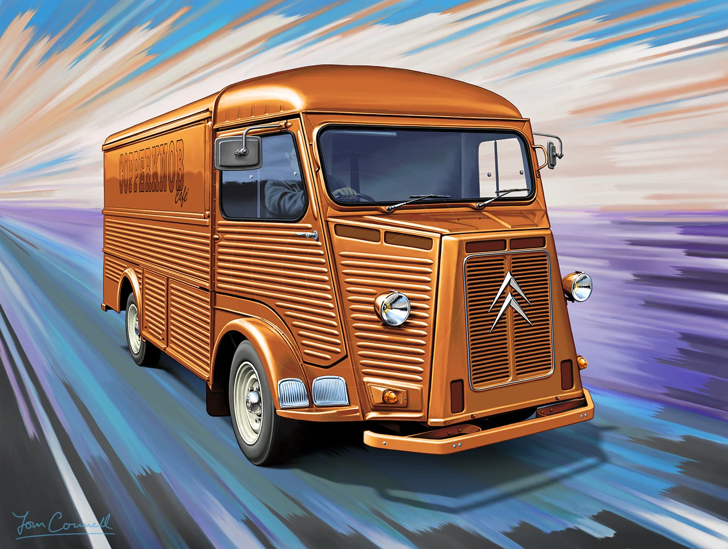 Recently Updated Citroen H Van Illustration