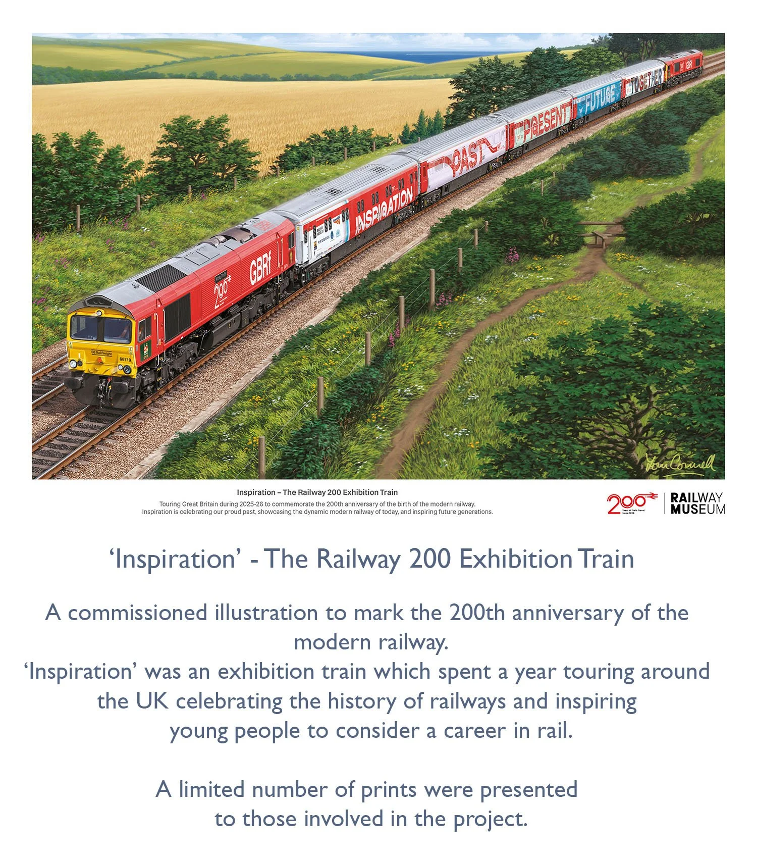 'INSPIRATION' - The Railway 200 Exhibition Train