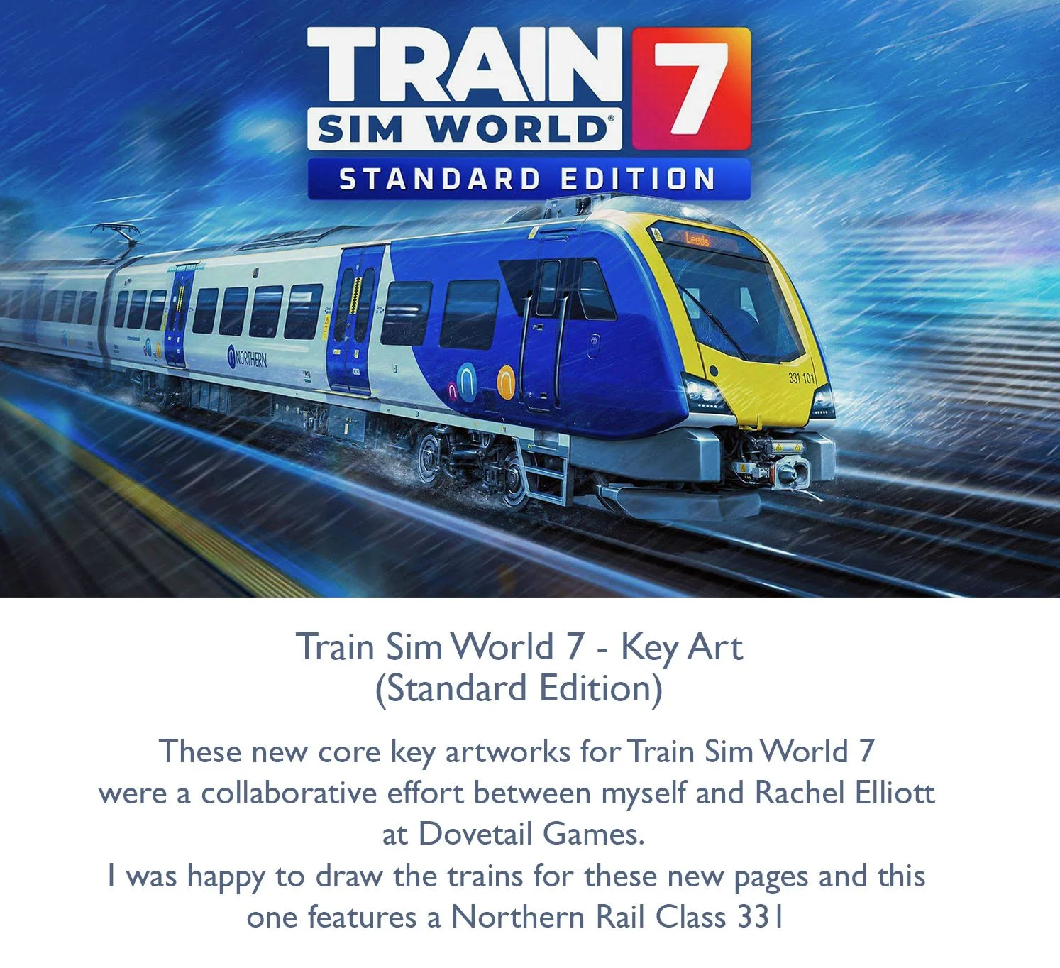 Train Sim World 7 - Core Key Art (Standard Edition)