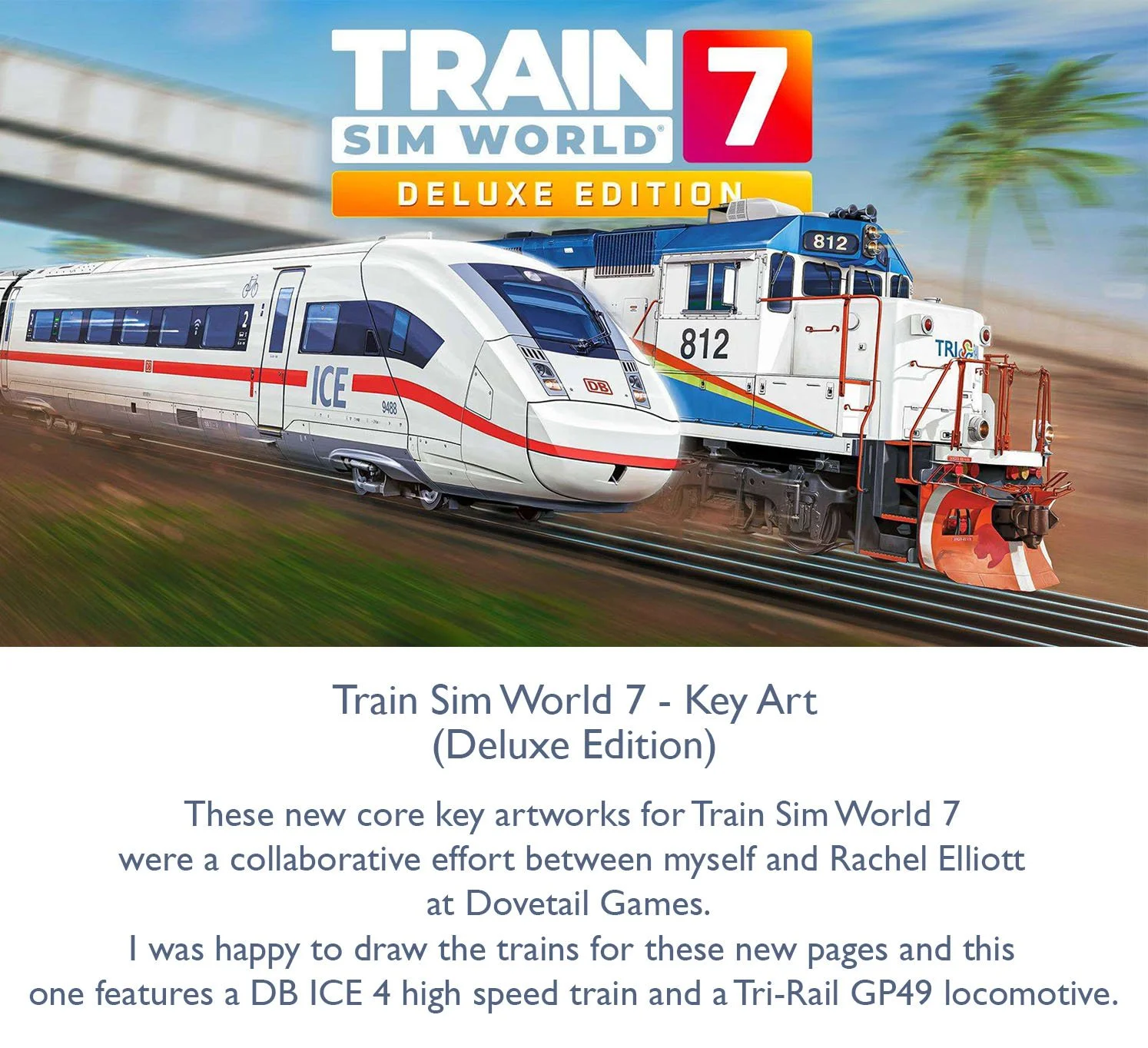 Train Sim World 7 - Key Art (Deluxe Edition)