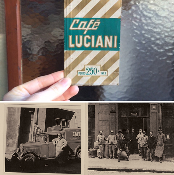 Inspiration Archives : ancien paquet 1965 et vieilles photographies