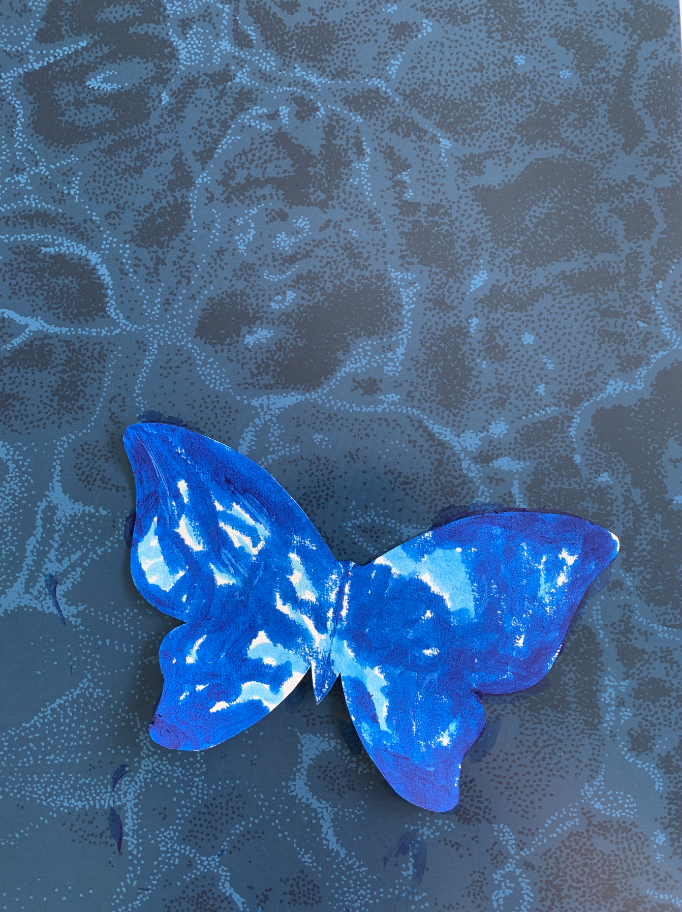 Atelier dessin camouflage de papillons dans la jungle la mer écailles fourrures feuilles