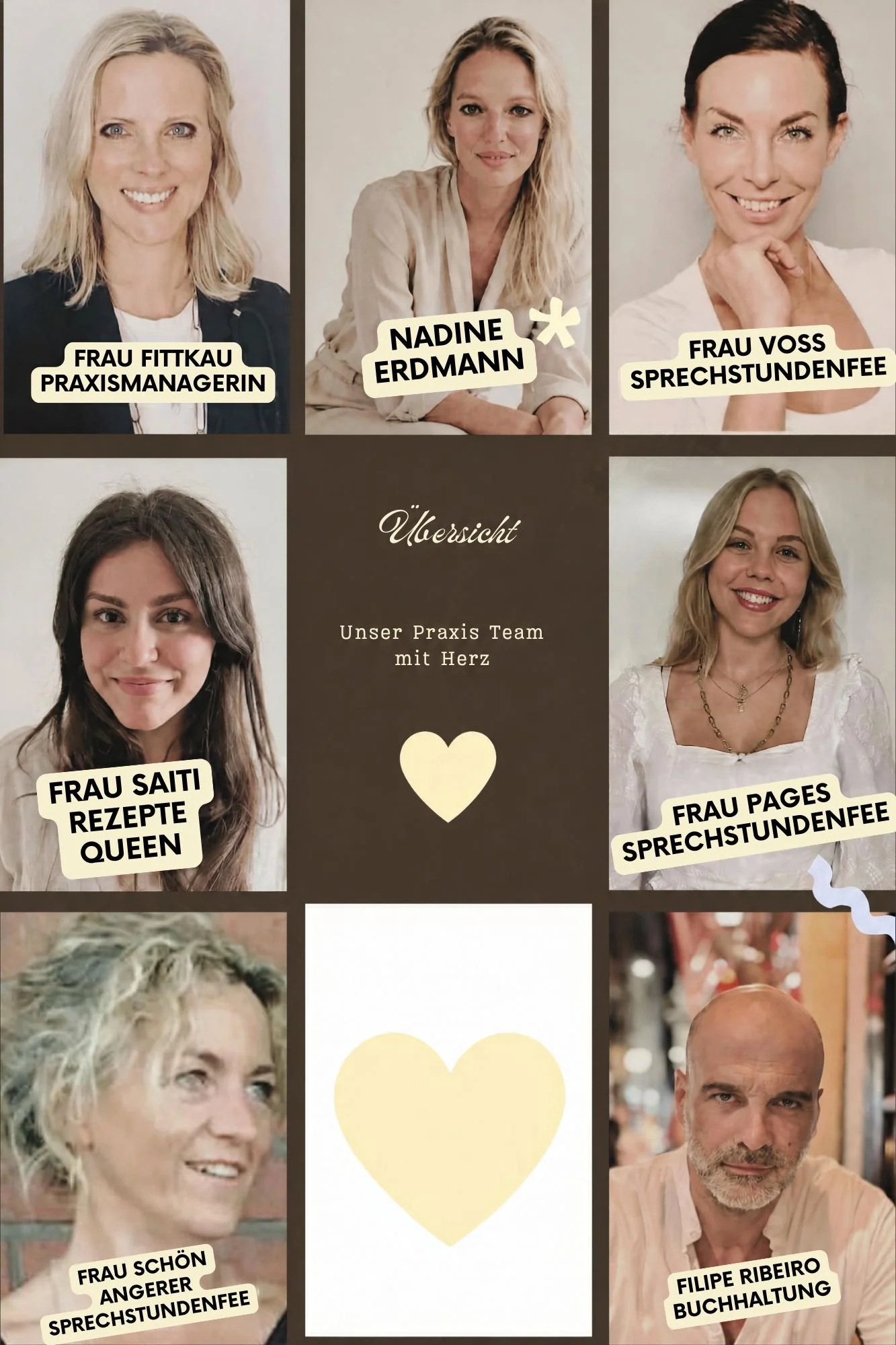 Braun Gelb Modern Business Team Kollegen Foto Mitarbeiter Fotocollage.jpg