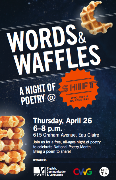 Words & Waffles: A Night of Poetry at Shift Cyclery and Coffee Bar