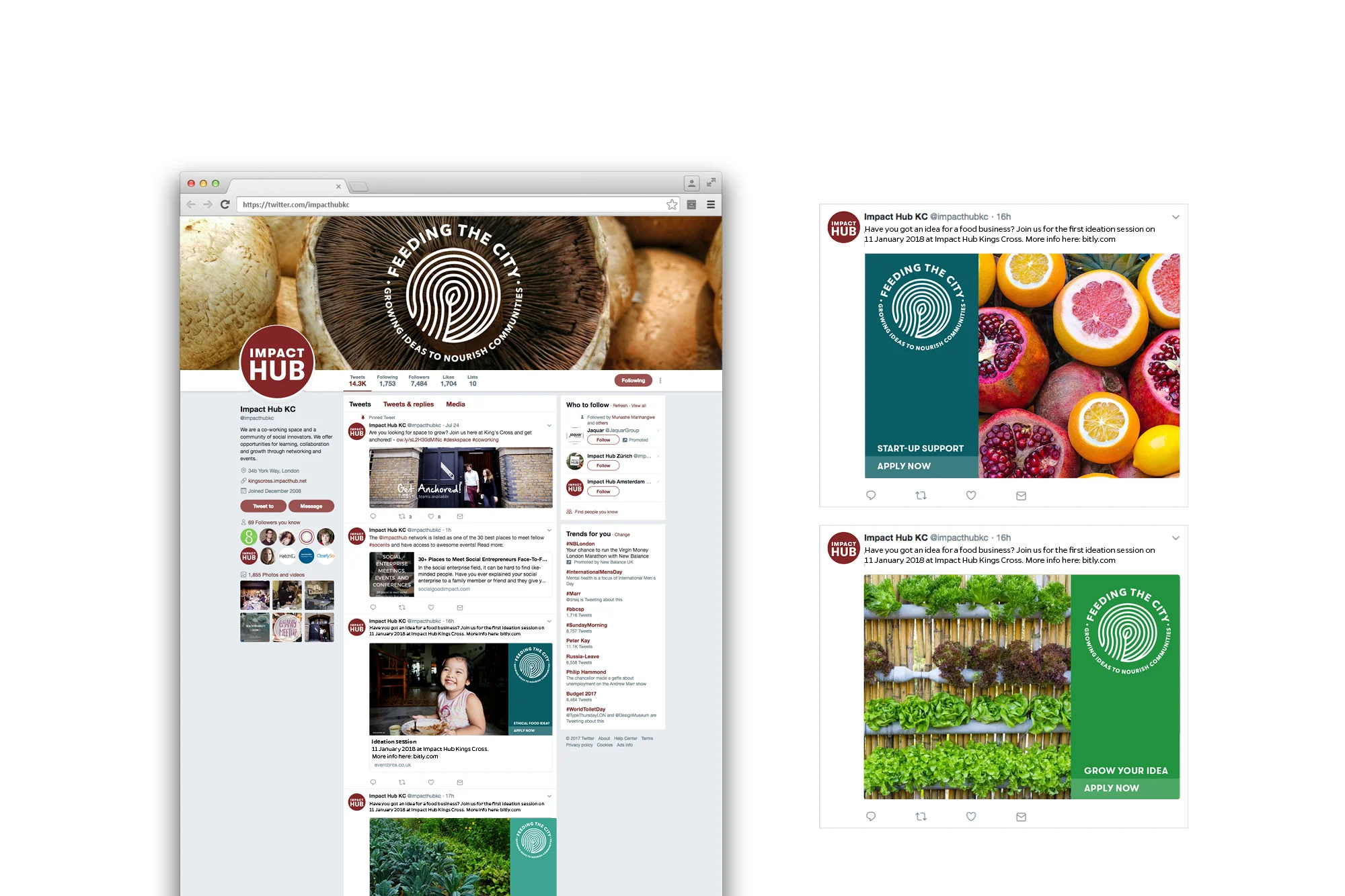 Social media applications