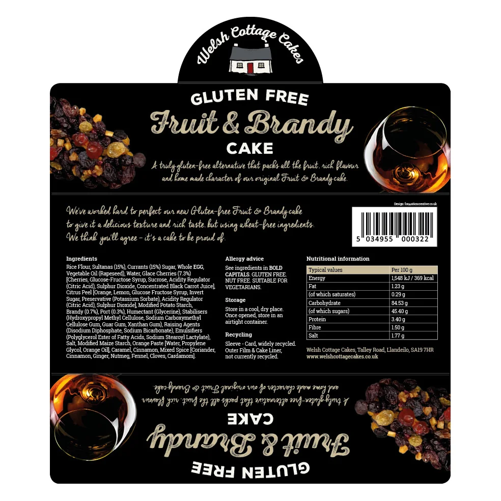 Cake Packaging And Branding Formation Creative Mid Wales