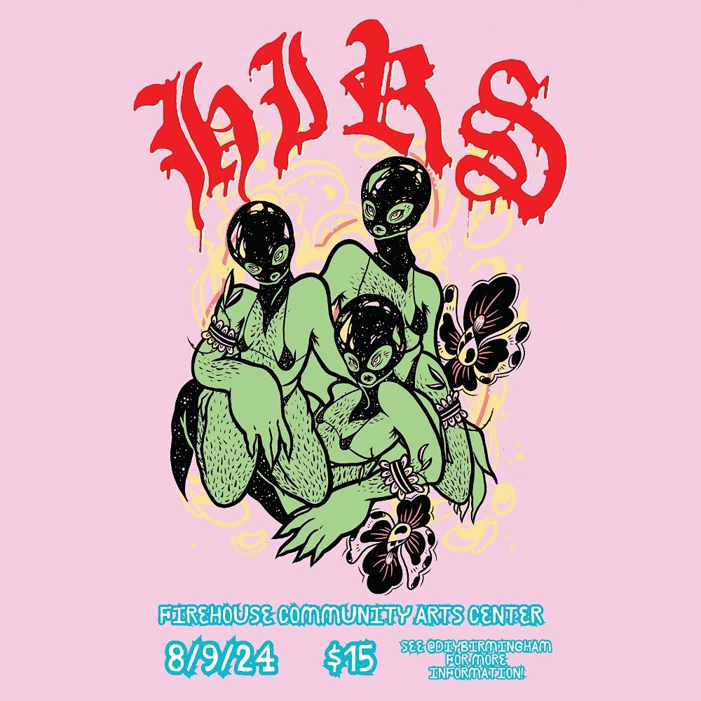 DIY Birmingham is proud to announce the triumphant return of @hirs666 to @firehousecommunity ! Kicking yourself because you couldn&rsquo;t make the last time that they tore the literal house down? Don&rsquo;t! Be kind, just come out to this show! Loc