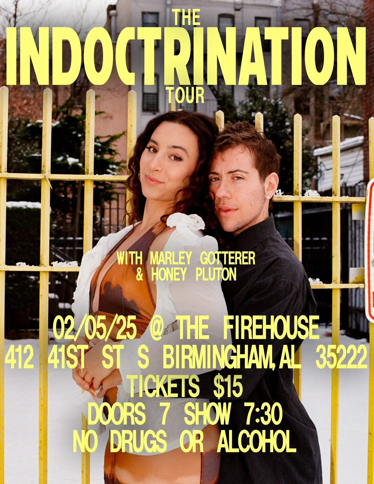 Standup show next month! @marleyismarley and @honeypluton are traveling all across the south to spread their gospel and introduce the youth of today to the woke mind virus, you'll laugh and dance and leave with a newfound sense of hope for the world!