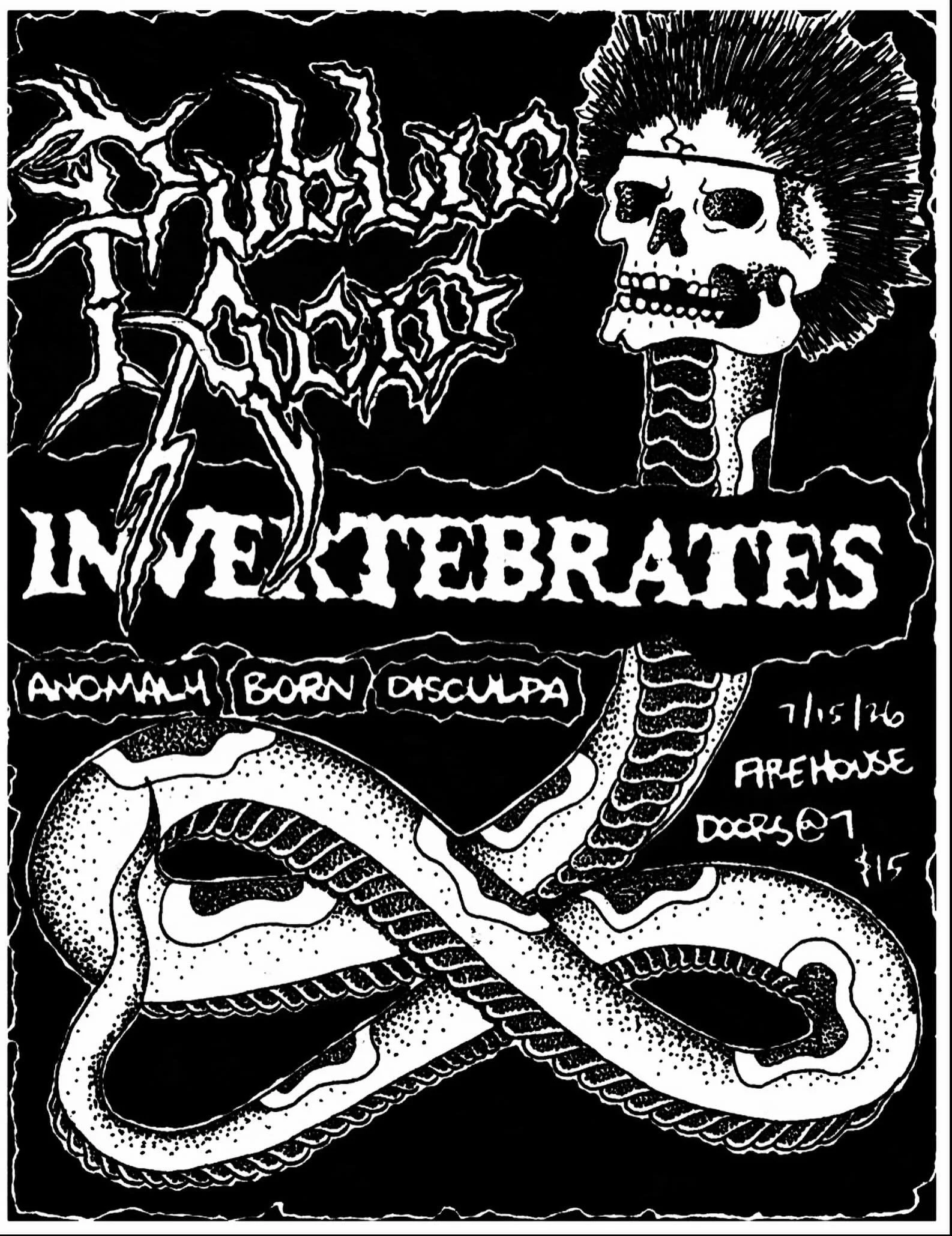 It&rsquo;s about that time&hellip;.. some seriously insane shows happening in Birmingham this summer,, this is no exception. PUBLIC ACID and INVERTEBRATES hit Birmingham in July, real ones know this will be one of the most psychotic shows of the year