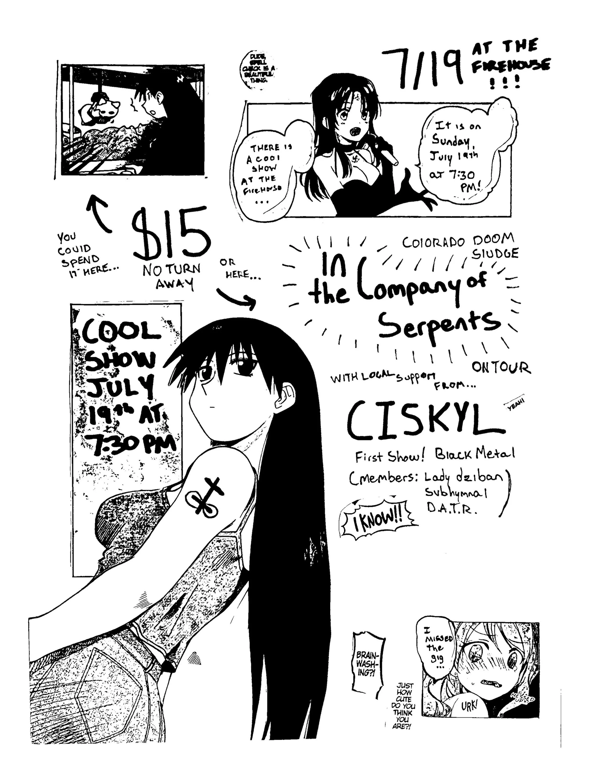 Woah! @itcosdoom is coming to @firehousecommunity on July 19th! They&rsquo;re a super cool doom metal band from Colorado that&rsquo;s on tour!

It&rsquo;s also CISKYL&rsquo;s first show! All-trans black metal three piece. Really sick stuff. 

MUSIC A