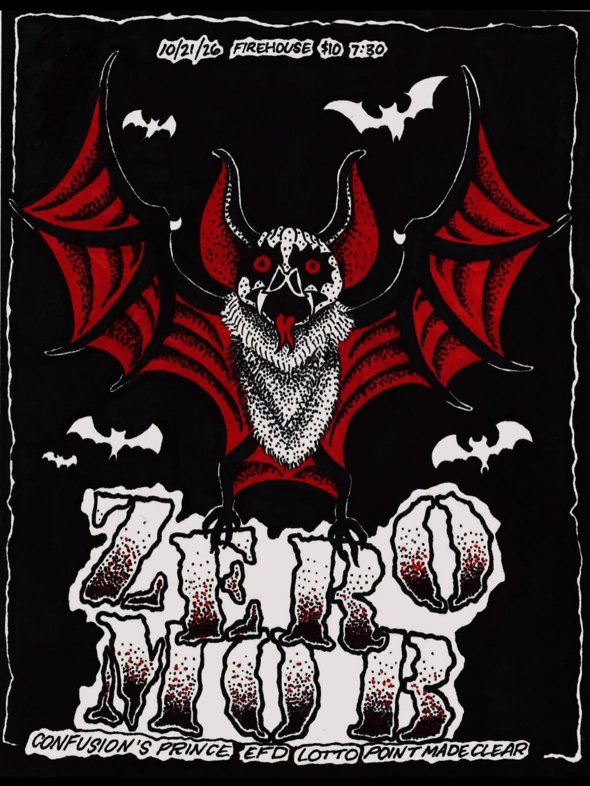DA ZERO MOB IS COMING TO BIRMINGHAM!! REPEAT!!! DA ZERO MOB IS COMING TO DA BIRMINGHAM!!!! They&rsquo;re gonna be playing the Firehouse October 21st with Confusions Prince, E.F.D, and new bloods Lotto and POINT MADE CLEAR(HUNTSVILLE STRAIGHT EDGE). P