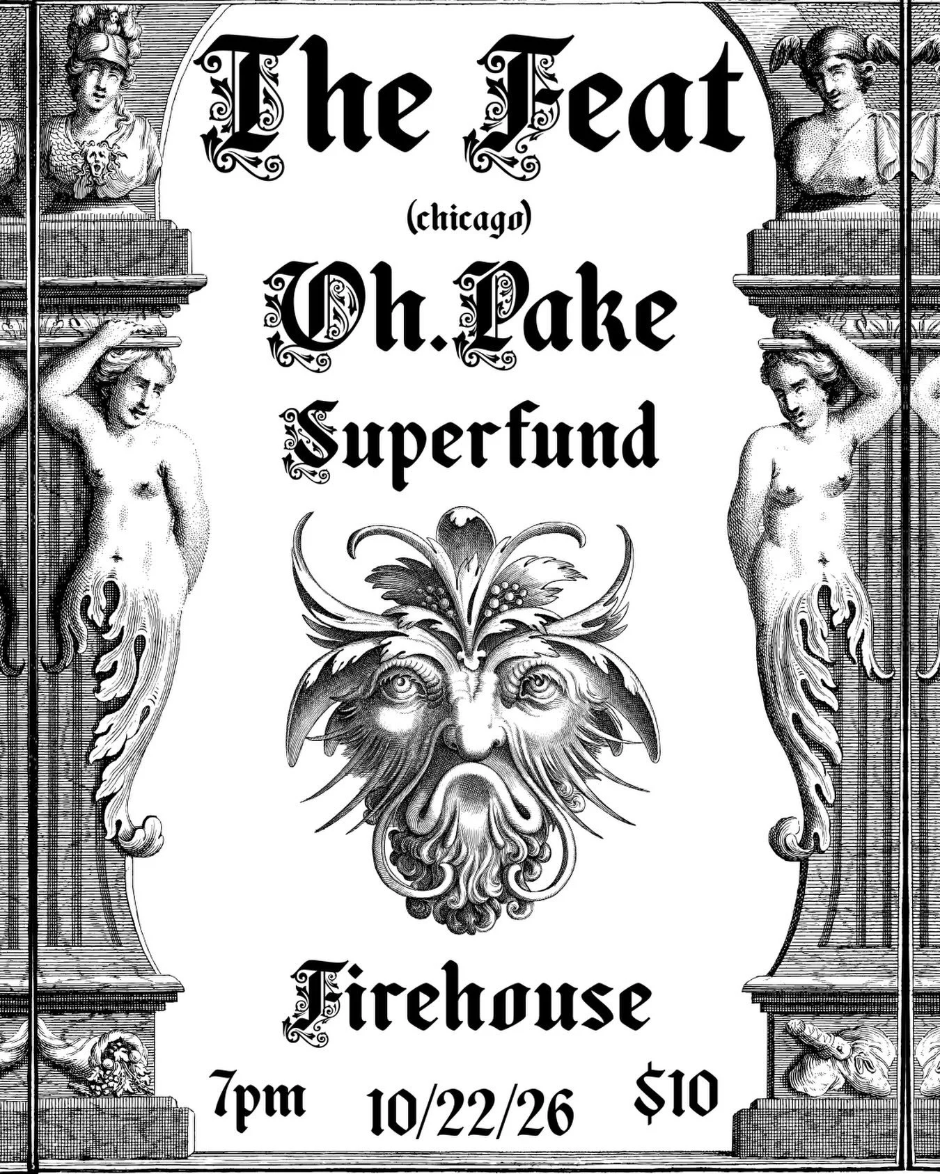 The Feat deliver catchy post-hardcore from Chicago, on their way to The Fest.

Joining them on October 22
At The Firehouse: local grunge gazers Oh.Pake and power-alt favorites Superfund.