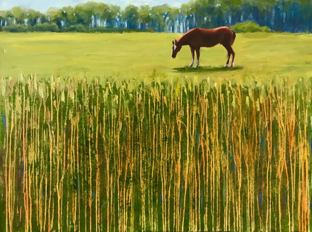 Blue Grass Grazing