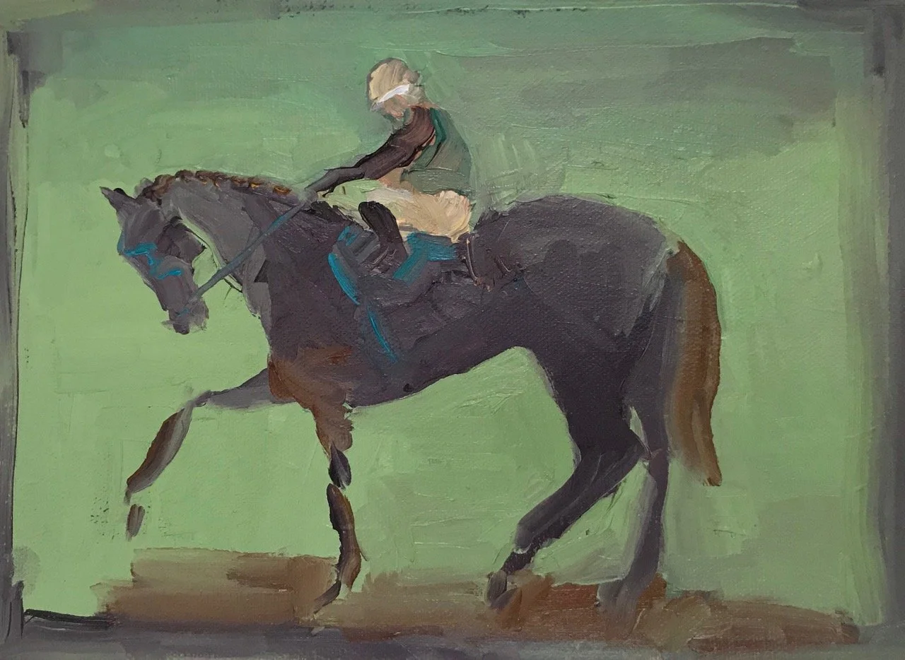 Jeaneen Barnhart, Mounted and Ready