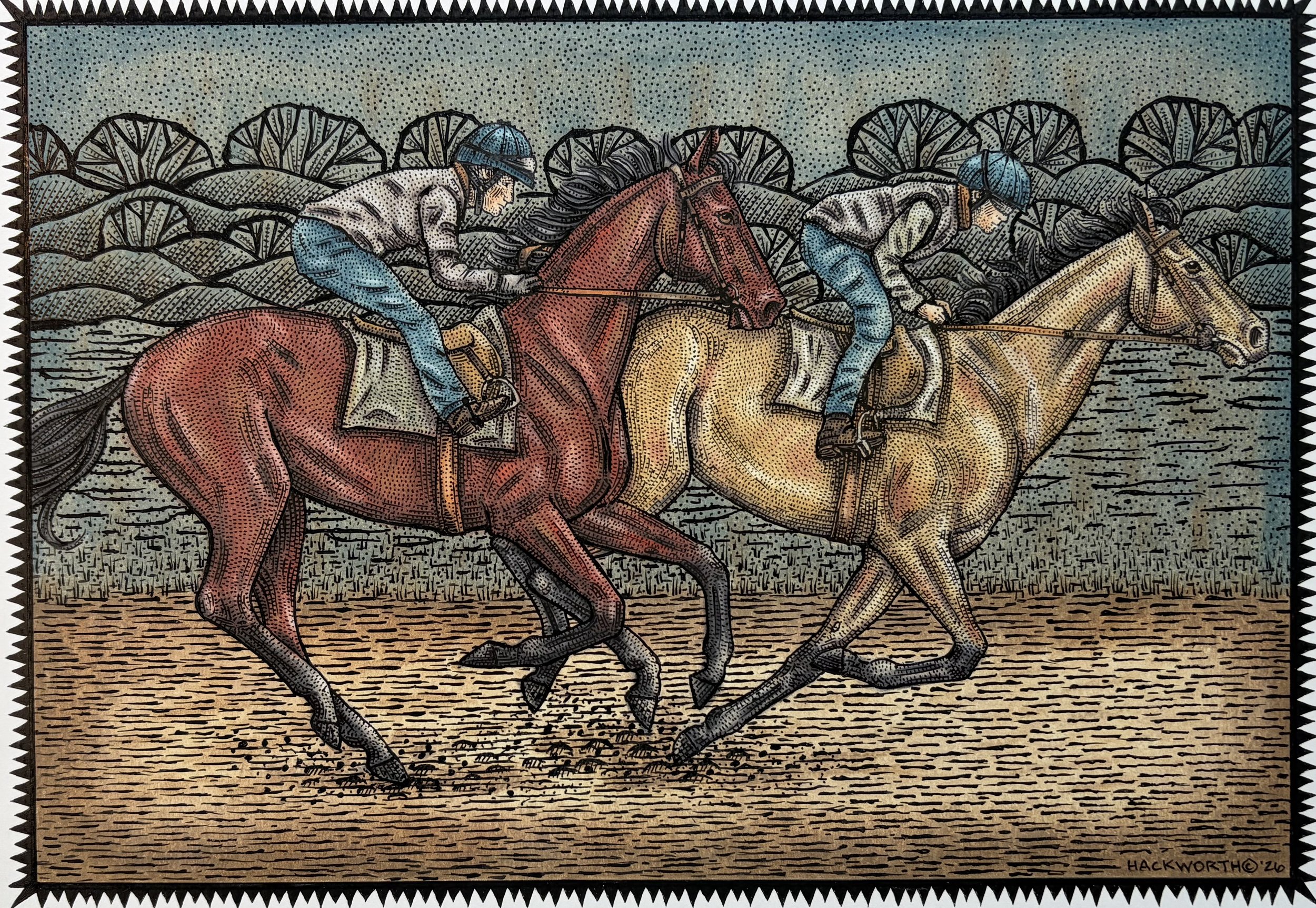  Susan Hackworth, Morning Gallop 