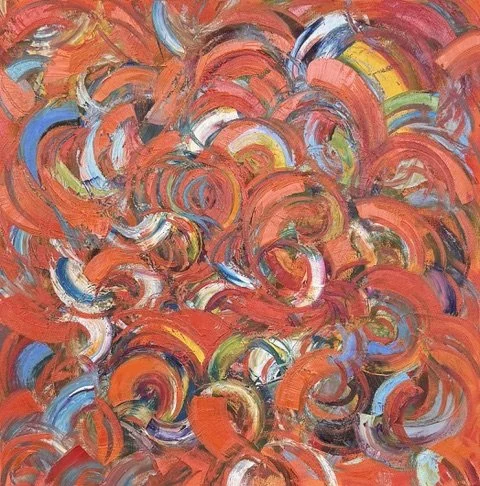 David O. Schuster, Pareidolia #6 Where Do I Begin to End?