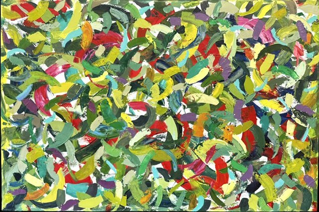 David O. Schuster, Wildflower Garden #4