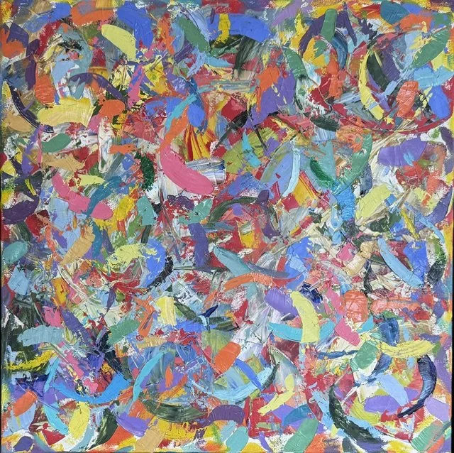 David O. Schuster, Wildflower Garden #9
