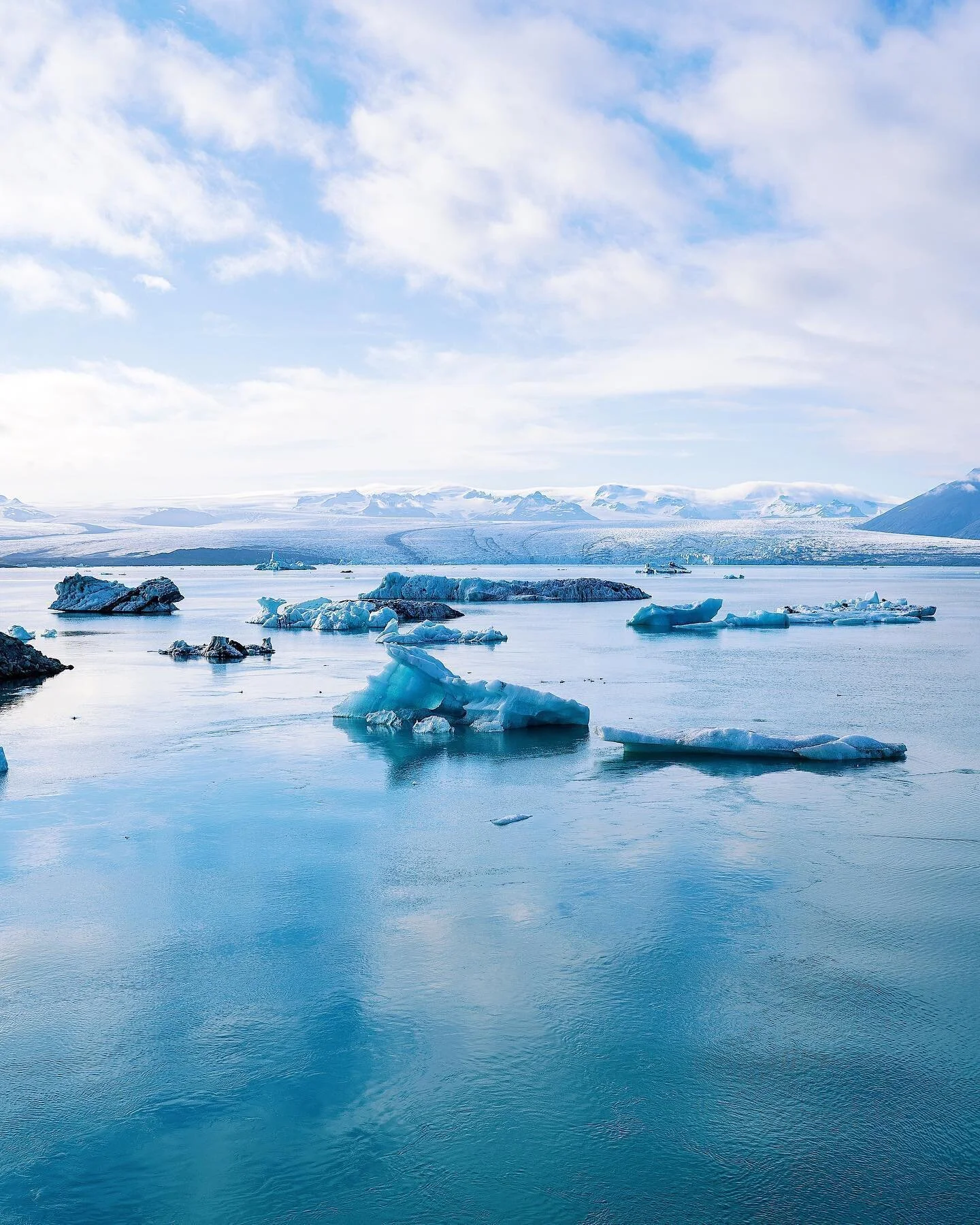 Scenes from a dying world // I took these pictures exactly a year ago. In one year, the glaciers of Iceland have shrunk another 40km&sup2;, equivalent to around 5600 football fields. At this rate, the country&rsquo;s name will become absurd in 20 yea