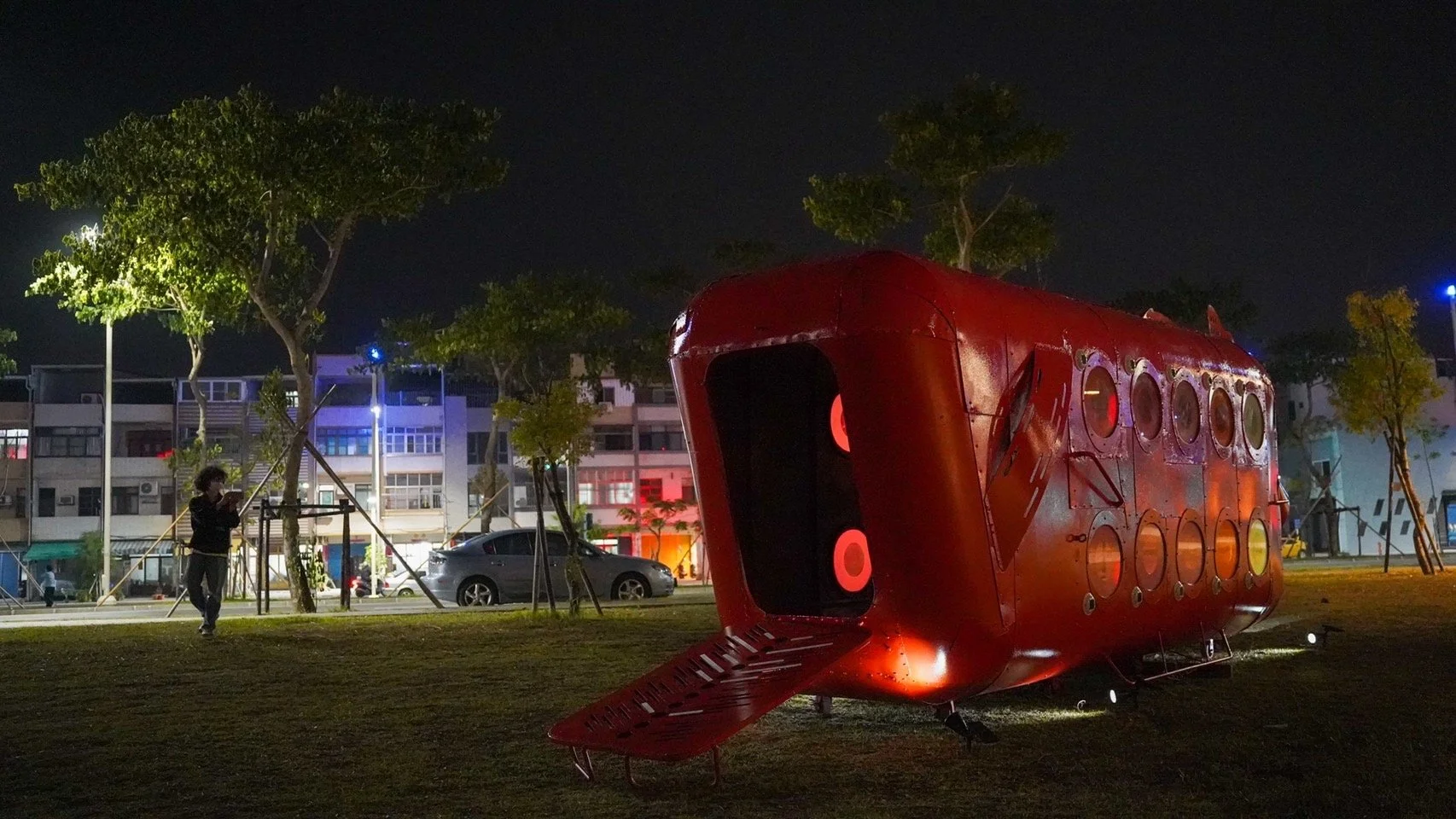 2021展覽於[ 黑嚕嚕．光焱焱 ] 高雄兒童美術館