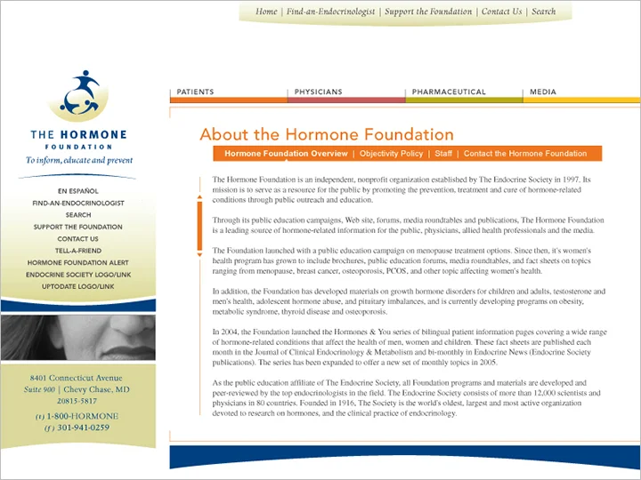 Website: About Page