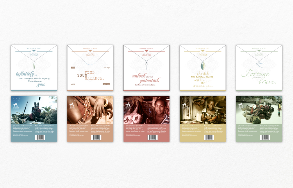 Acacia Creations | Product Line Packaging System