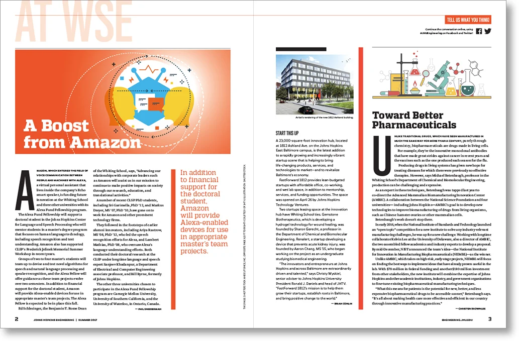 JHU Engineering Department: News Example